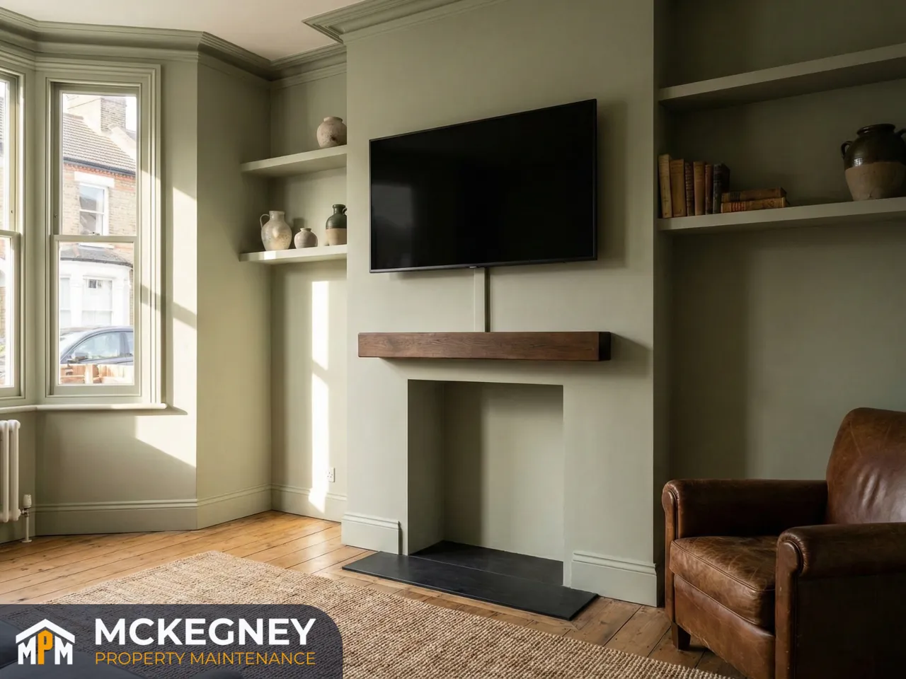 TV wall mounting service in North Tyneside